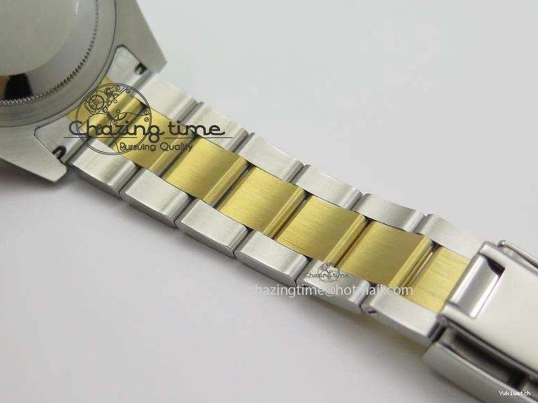 Submariner Dial Edition Bracelet Bezel SS Noob 1:1 YG Best Wrapped On LN 116613 A2836 Black YG 0212